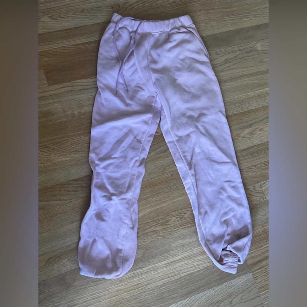 Pink Footed Pants - Soft Pull-On Lounge Bottoms